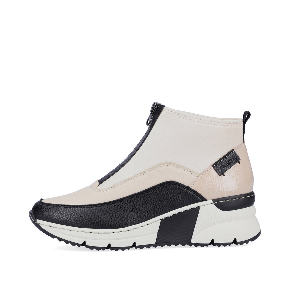 Rieker Zip Up Bootie