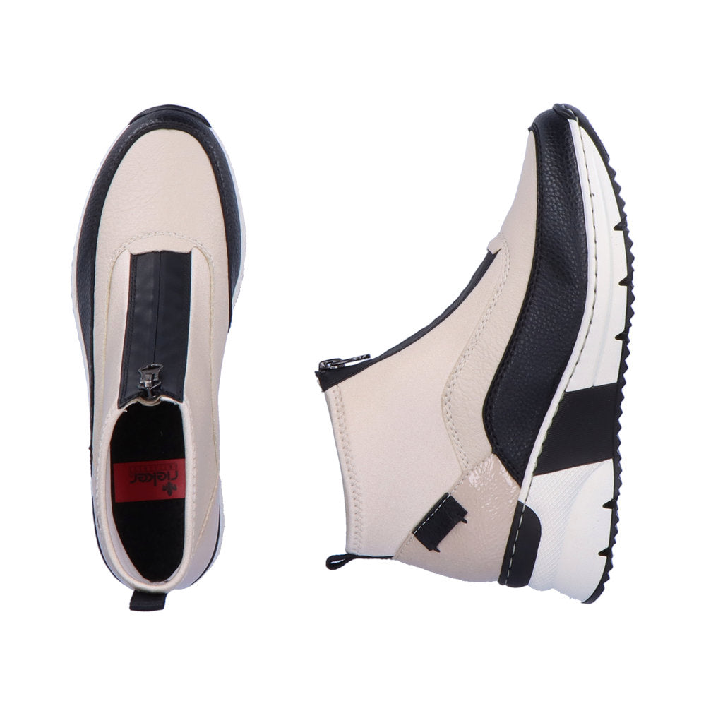 Rieker Zip Up Bootie