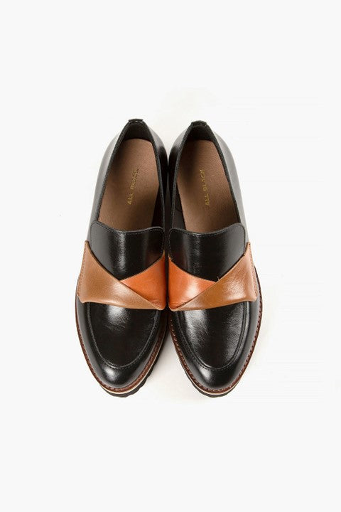 ALL BLACK Flatsash Lugg Loafer