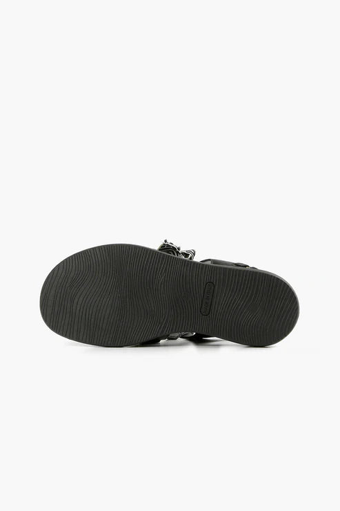 ALL BLACK Bowlace Sandal